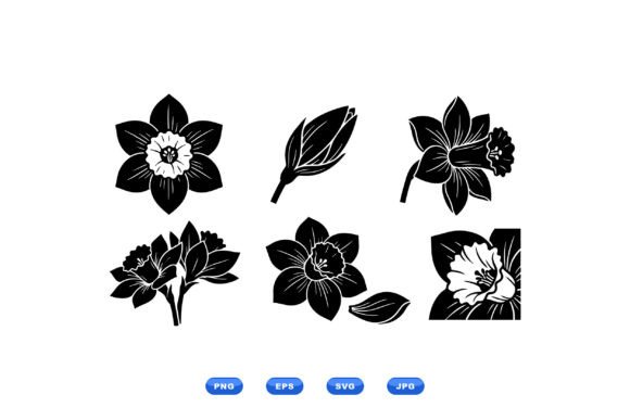 Daffodil Floral SVG Pack Review