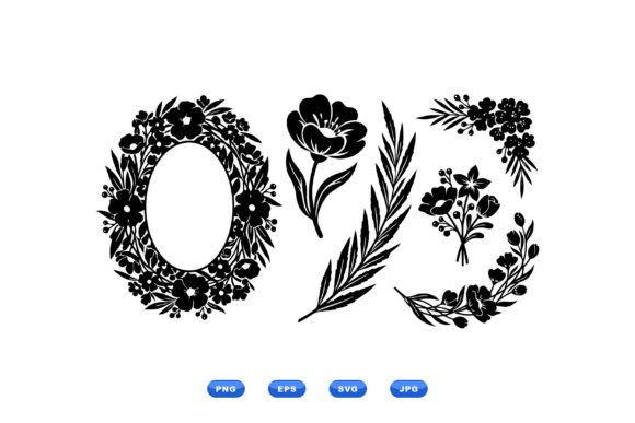 Elegant Floral SVG Collection