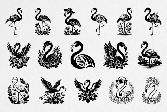 Flamingo Floral SVG Bundle Review