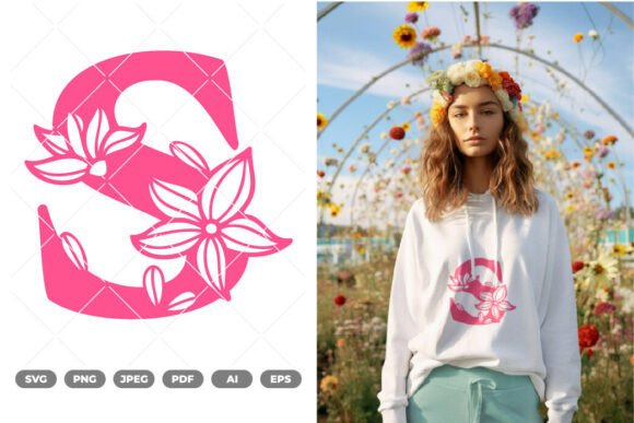 Floral Alphabet SVG Clipart Review