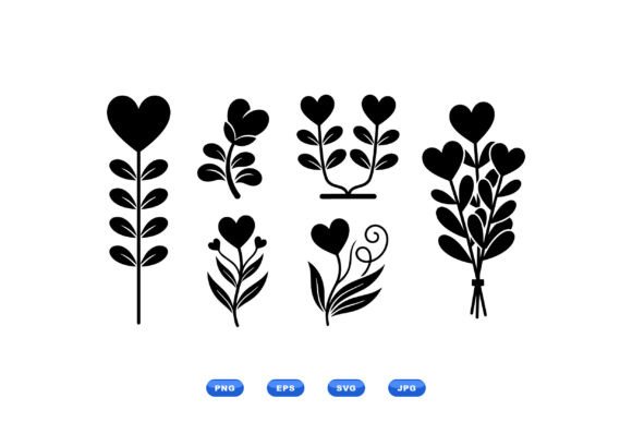 Heart Floral SVG Clipart Review