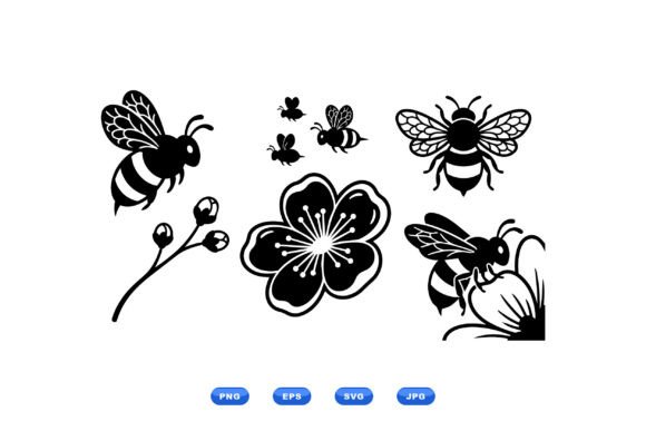 Honeybee Floral SVG Icons Review