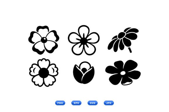 Simple Floral SVG Clipart Set Review